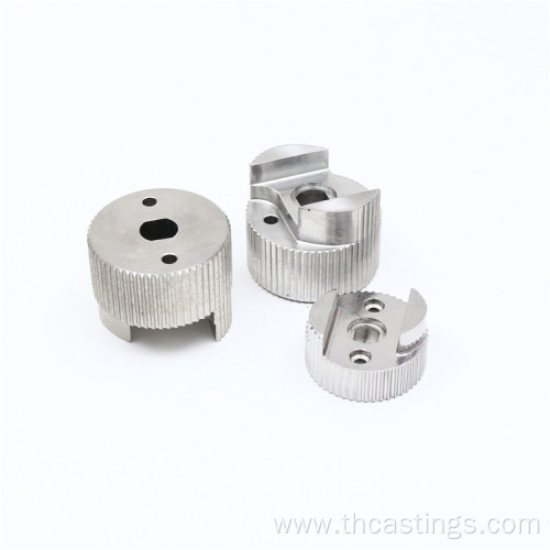 cnc machining SS304 custom gear broaching flange accessories